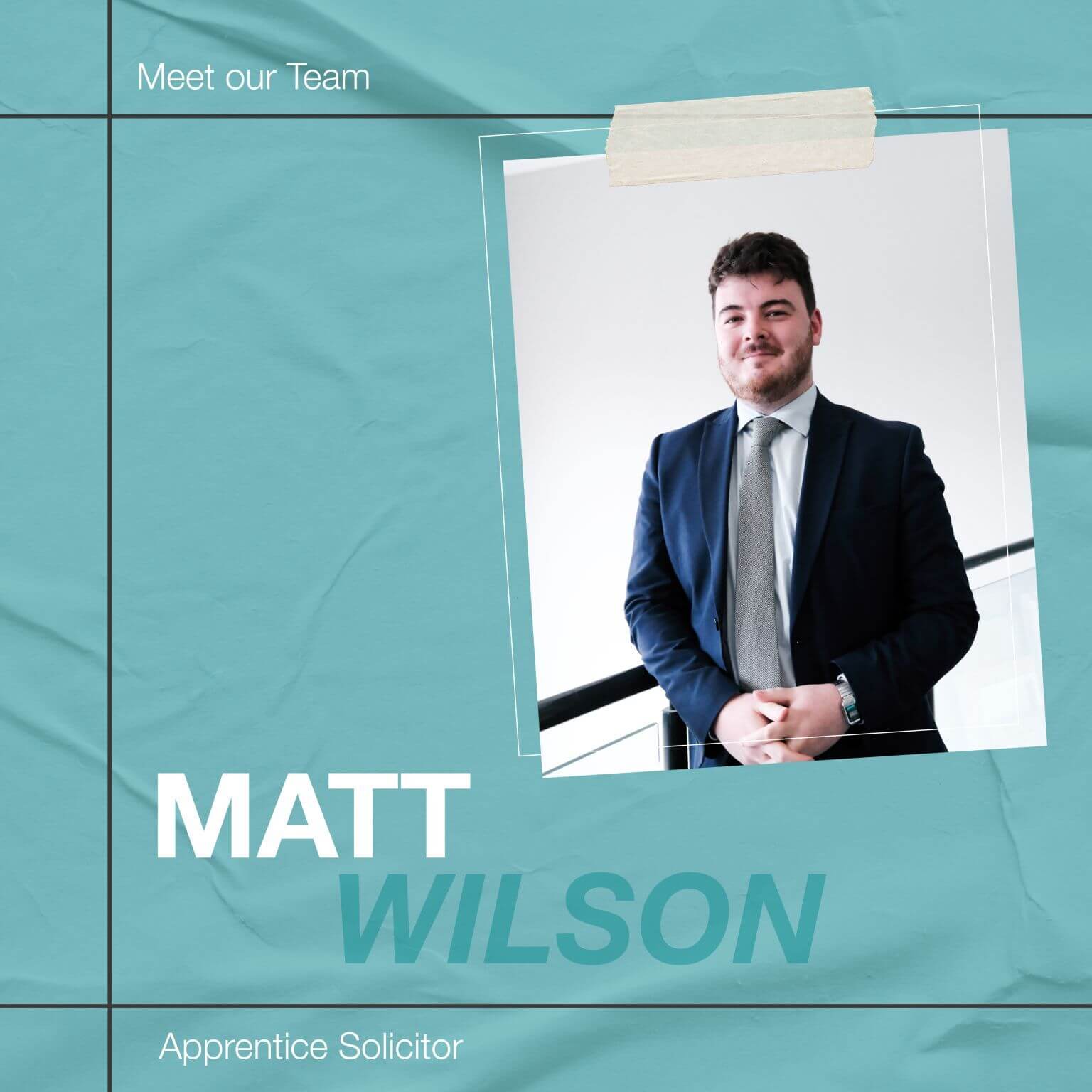 Meet the team: Matt Wilson