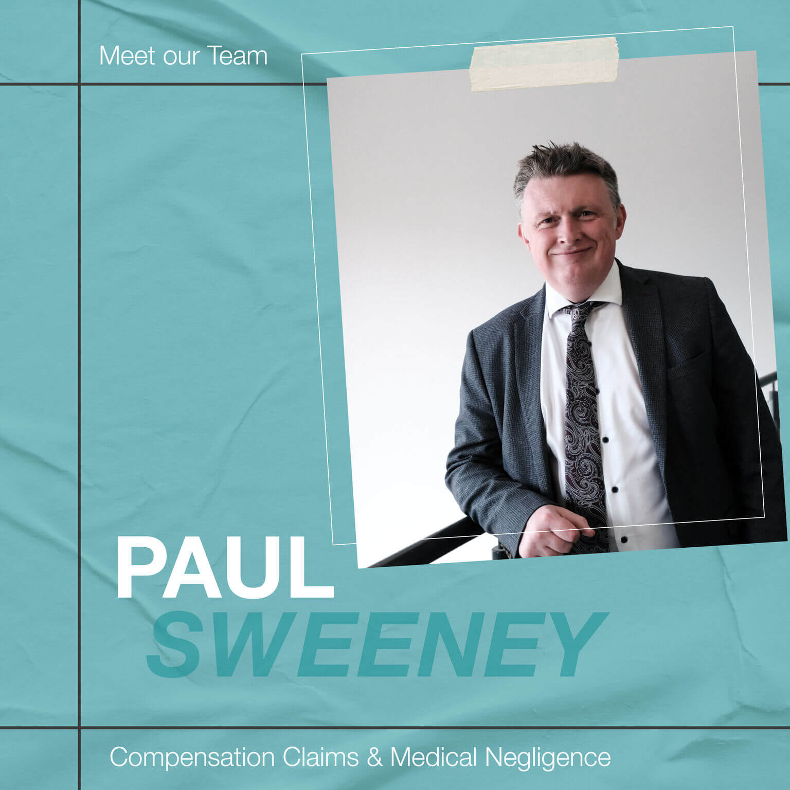 Meet the team: Paul Sweeney Solicitor